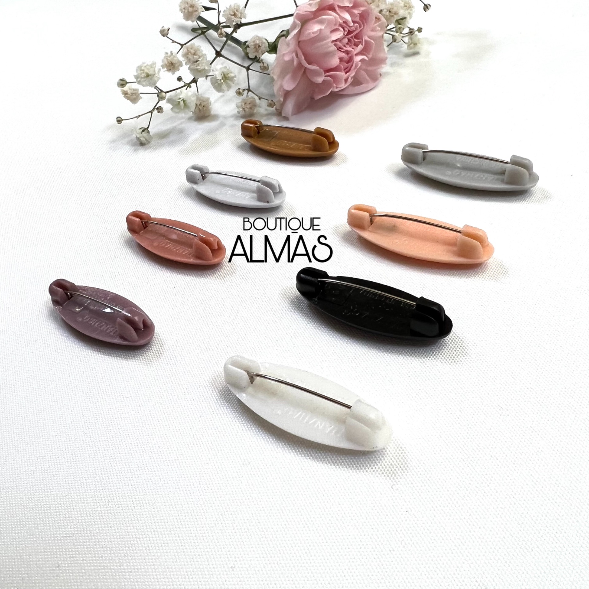 Hijab safety pins/ Scarf clips Boutique Almas